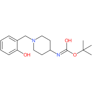 tert-Butyl 1-(2-hydroxybenzyl)piperidin-4-ylcarbamate