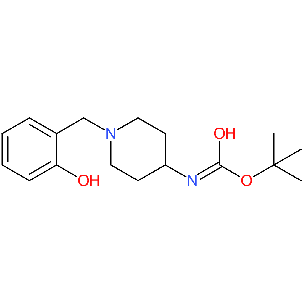tert-Butyl 1-(2-hydroxybenzyl)piperidin-4-ylcarbamate