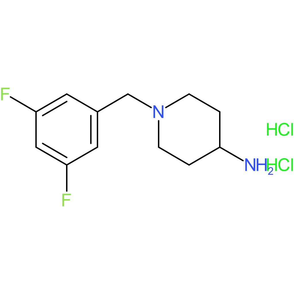 1-(3,5-Difluorobenzyl)piperidin-4-amine dihydrochloride
