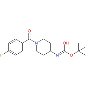 tert-Butyl 1-(4-fluorobenzoyl)piperidin-4-ylcarbamate