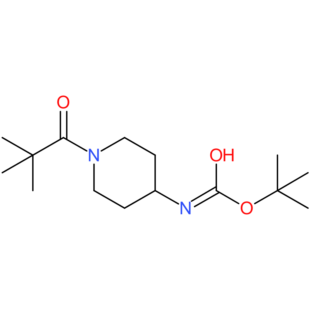 tert-Butyl 1-pivaloylpiperidin-4-ylcarbamate