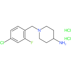 1-(4-Chloro-2-fluorobenzyl)piperidin-4-amine dihydrochloride