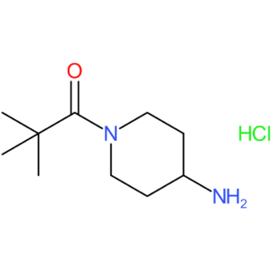 1-(4-Aminopiperidin-1-yl)-2,2-dimethylpropan-1-one hydrochloride