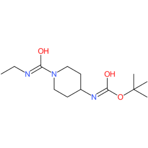 tert-Butyl 1-(ethylcarbamoyl)piperidin-4-ylcarbamate