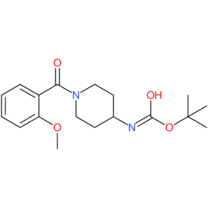 tert-Butyl 1-(2-methoxybenzoyl)piperidin-4-ylcarbamate
