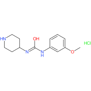 1-(3-Methoxyphenyl)-3-(piperidin-4-yl)urea hydrochloride