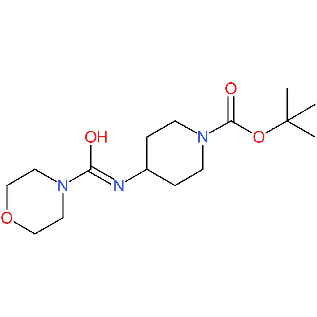 tert-Butyl 4-[(morpholine-4-carbonyl)amino]piperidine-1-carboxylate