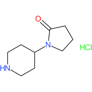 1-(Piperidin-4-yl)pyrrolidin-2-one hydrochloride
