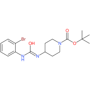 tert-Butyl 4-[3-(2-bromophenyl)ureido]piperidine-1-carboxylate