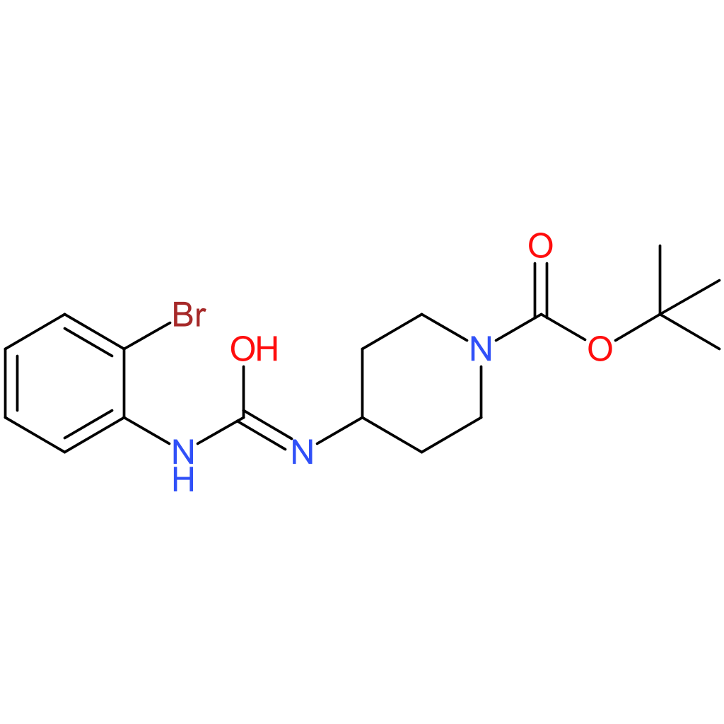 tert-Butyl 4-[3-(2-bromophenyl)ureido]piperidine-1-carboxylate