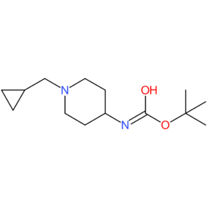 tert-Butyl 1-(cyclopropylmethyl)piperidin-4-ylcarbamate