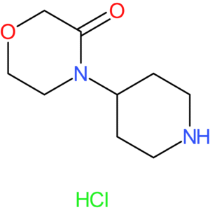 4-(Piperidin-4-yl)morpholin-3-one hydrochloride