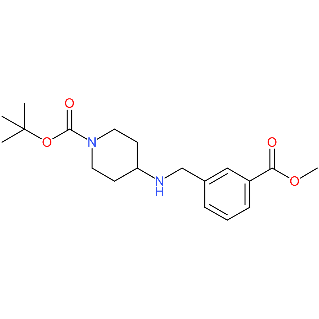 tert-Butyl 4-[3-(methoxycarbonyl)benzylamino]piperidine-1-carboxylate