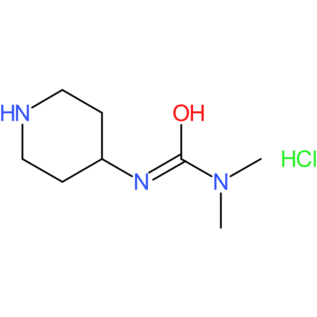 1,1-Dimethyl-3-(piperidin-4-yl)urea hydrochloride
