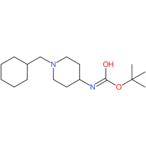 tert-Butyl 1-(cyclohexylmethyl)piperidin-4-ylcarbamate