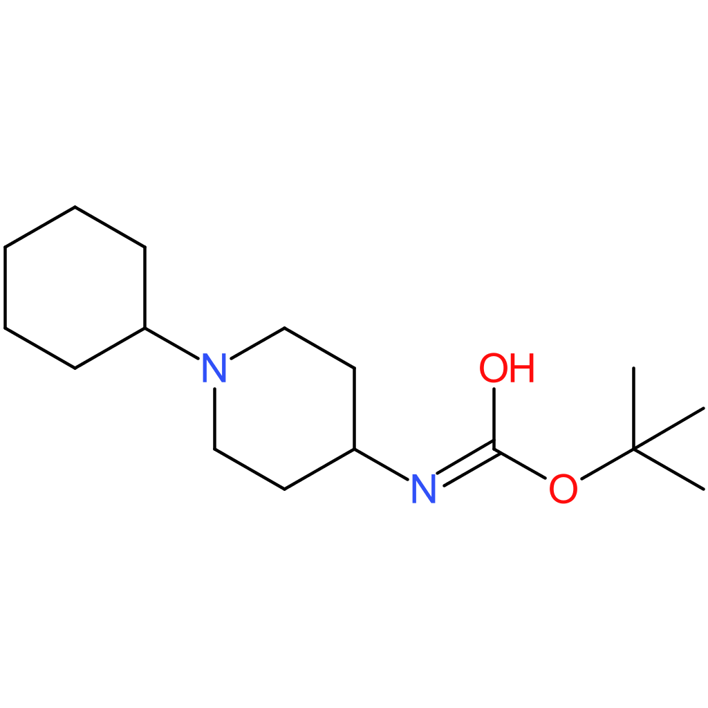 tert-Butyl 1-cyclohexylpiperidin-4-ylcarbamate