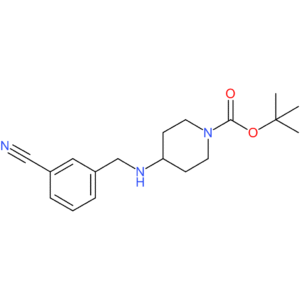 tert-Butyl 4-(3-cyanobenzylamino)piperidine-1-carboxylate