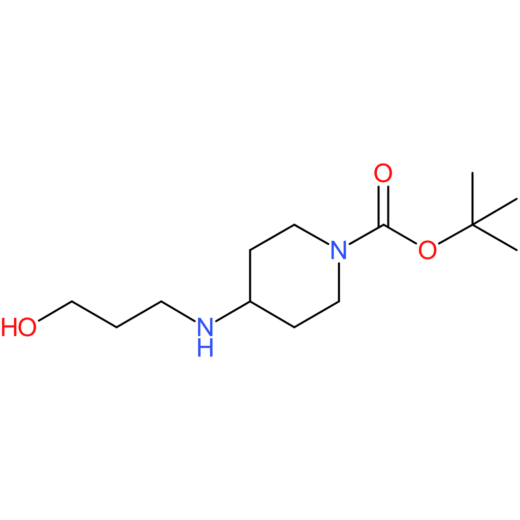 tert-Butyl 4-(3-hydroxypropylamino)piperidine-1-carboxylate