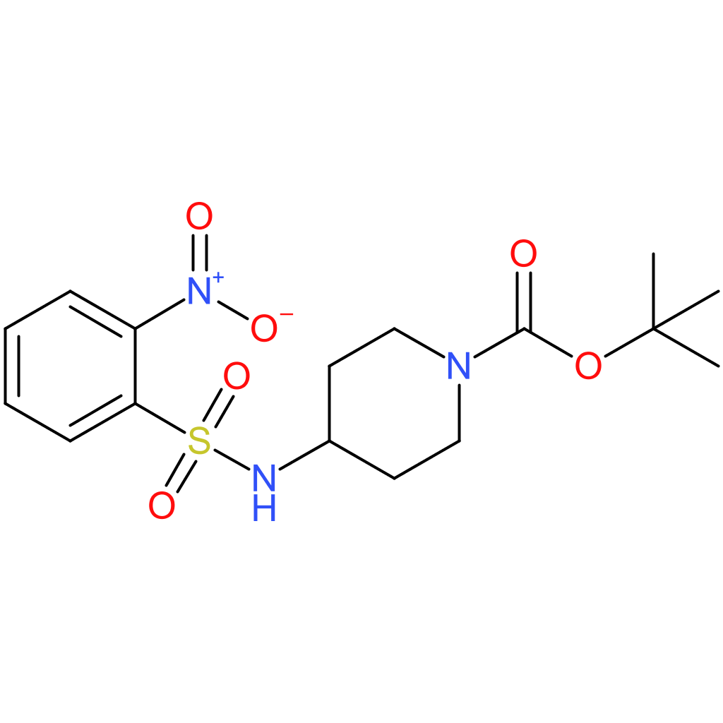 tert-Butyl 4-(2-nitrophenylsulfonamido)piperidine-1-carboxylate