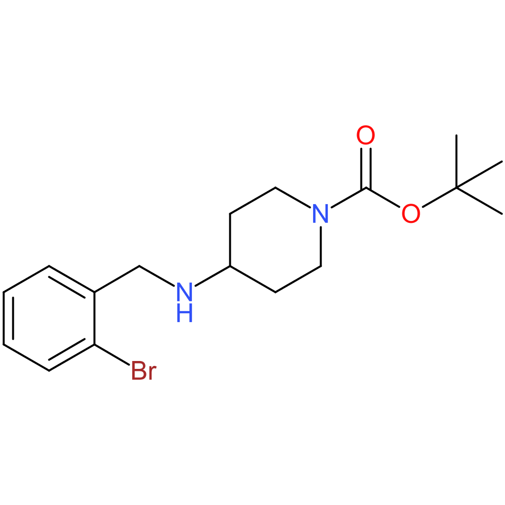 tert-Butyl 4-(2-bromobenzylamino)piperidine-1-carboxylate
