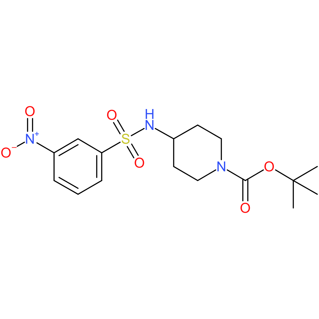 tert-Butyl 4-(3-nitrophenylsulfonamido)piperidine-1-carboxylate