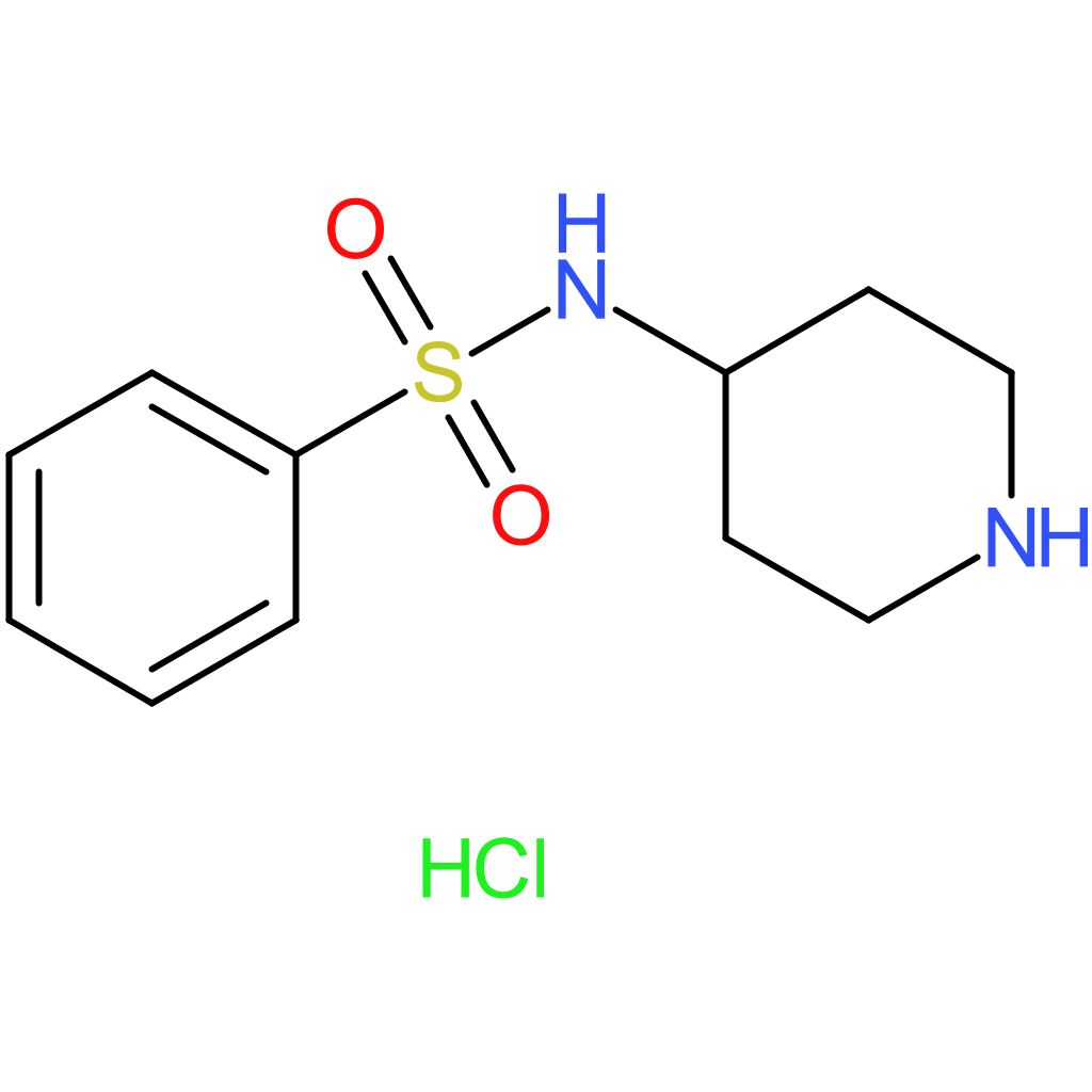 N-(Piperidine-4-yl)benzenesulfonamide hydrochloride
