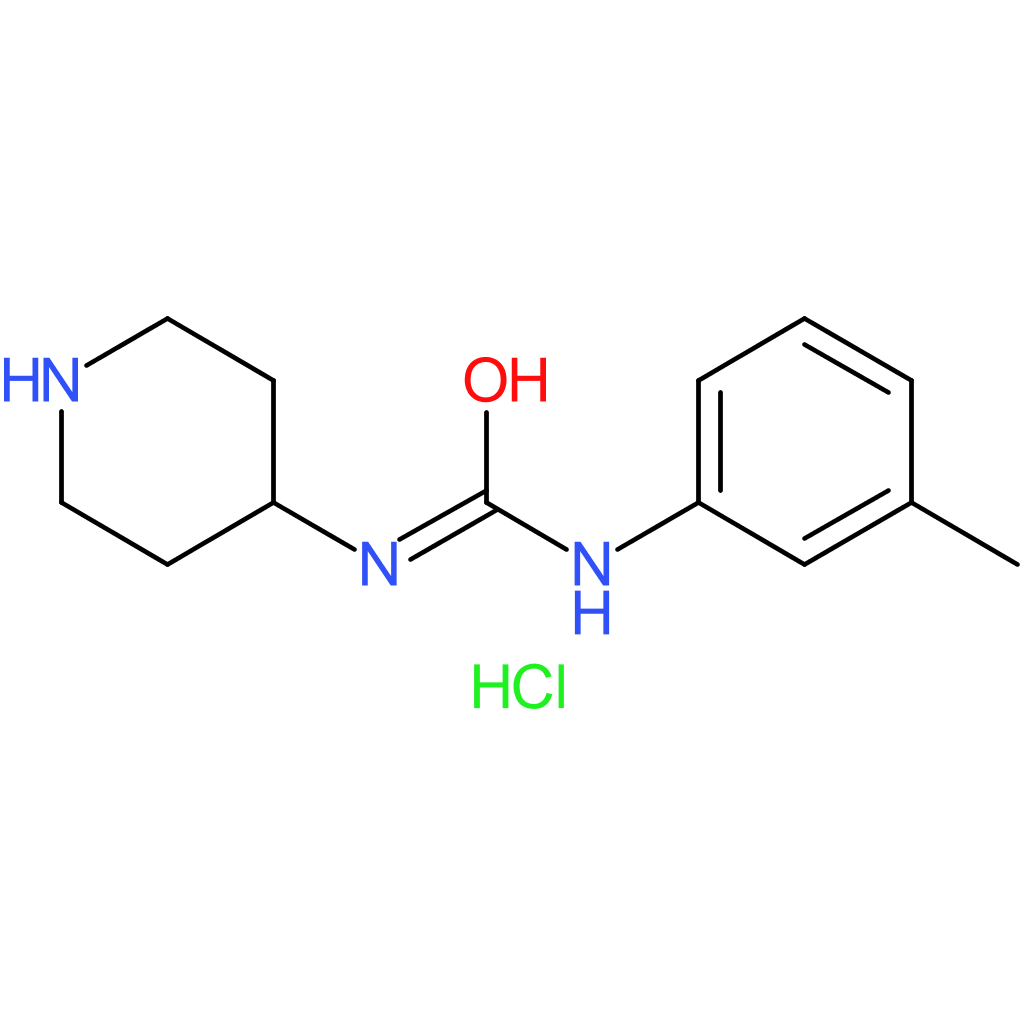 1-(Piperidin-4-yl)-3-m-tolylurea hydrochloride