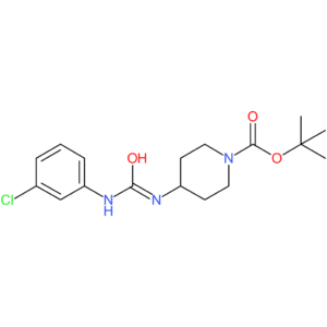 tert-Butyl 4-[3-(3-chlorophenyl)ureido]piperidine-1-carboxylate
