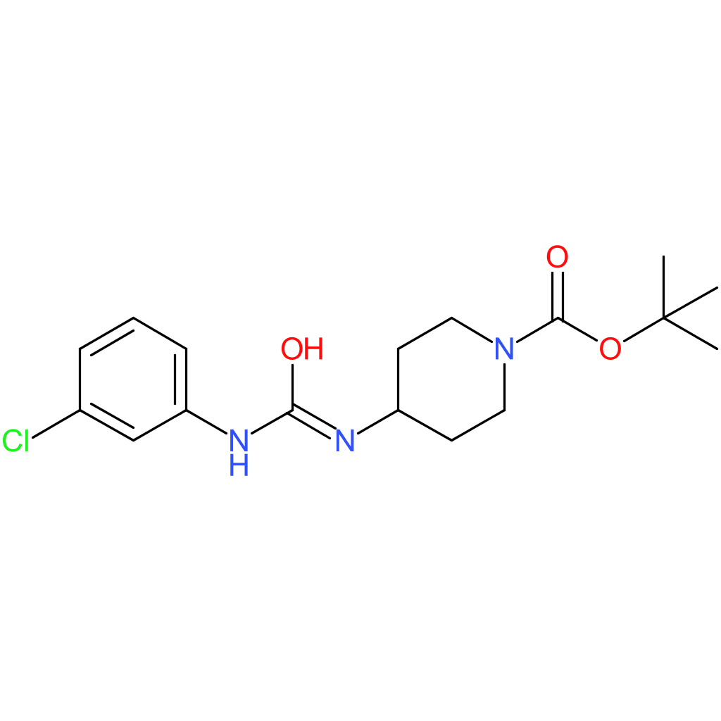 tert-Butyl 4-[3-(3-chlorophenyl)ureido]piperidine-1-carboxylate