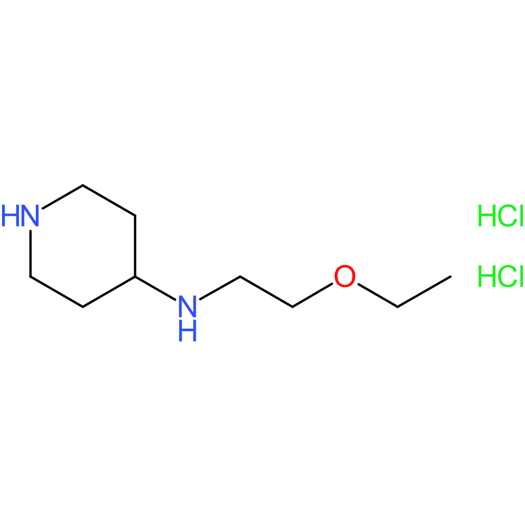 N-(2-Ethoxyethyl)piperidin-4-amine dihydrochloride
