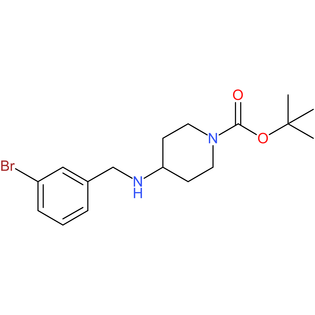 tert-Butyl 4-(3-bromobenzylamino)piperidine-1-carboxylate