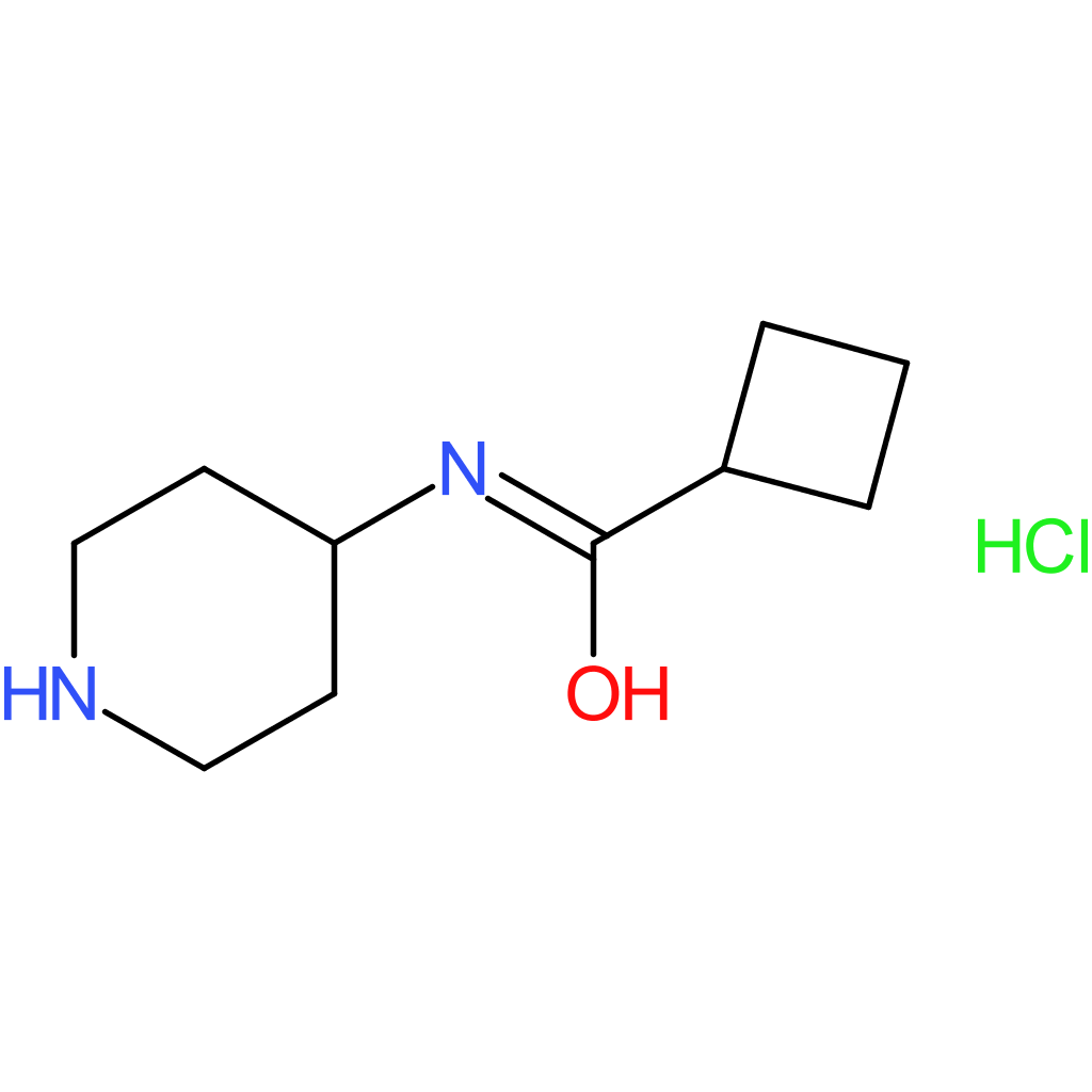 N-(Piperidine-4-yl)cyclobutanecarboxamide hydrochloride