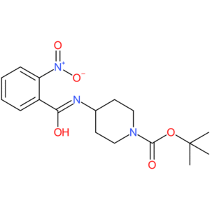 tert-Butyl 4-(2-nitrobenzamido)piperidine-1-carboxylate