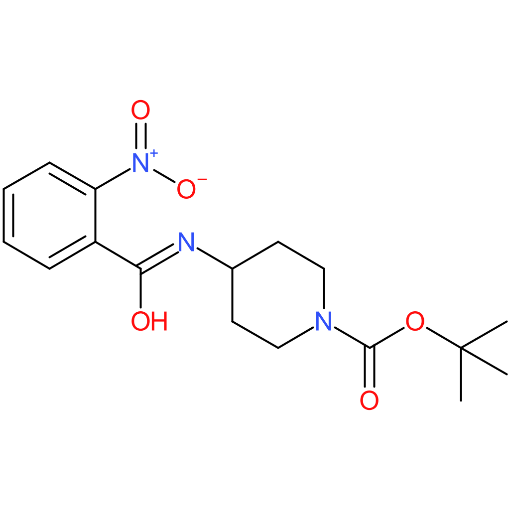 tert-Butyl 4-(2-nitrobenzamido)piperidine-1-carboxylate
