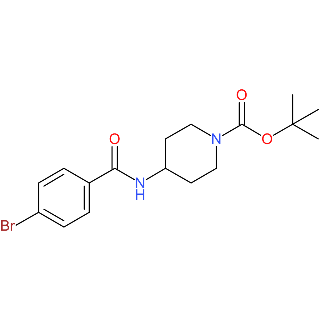 tert-Butyl 4-(4-bromobenzamido)piperidine-1-carboxylate