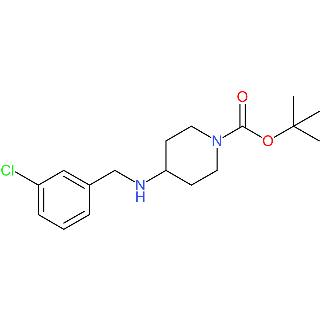 tert-Butyl 4-(3-chlorobenzylamino)piperidine-1-carboxylate