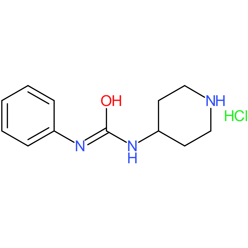 1-Phenyl-3-(piperidine-4-yl)urea hydrochloride
