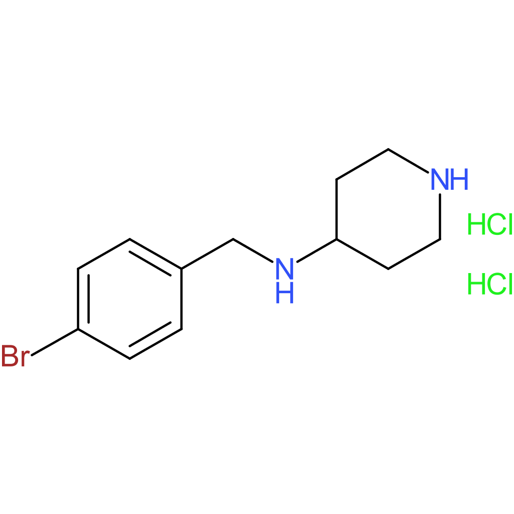 N-(4-Bromobenzyl)piperidin-4-amine dihydrochloride