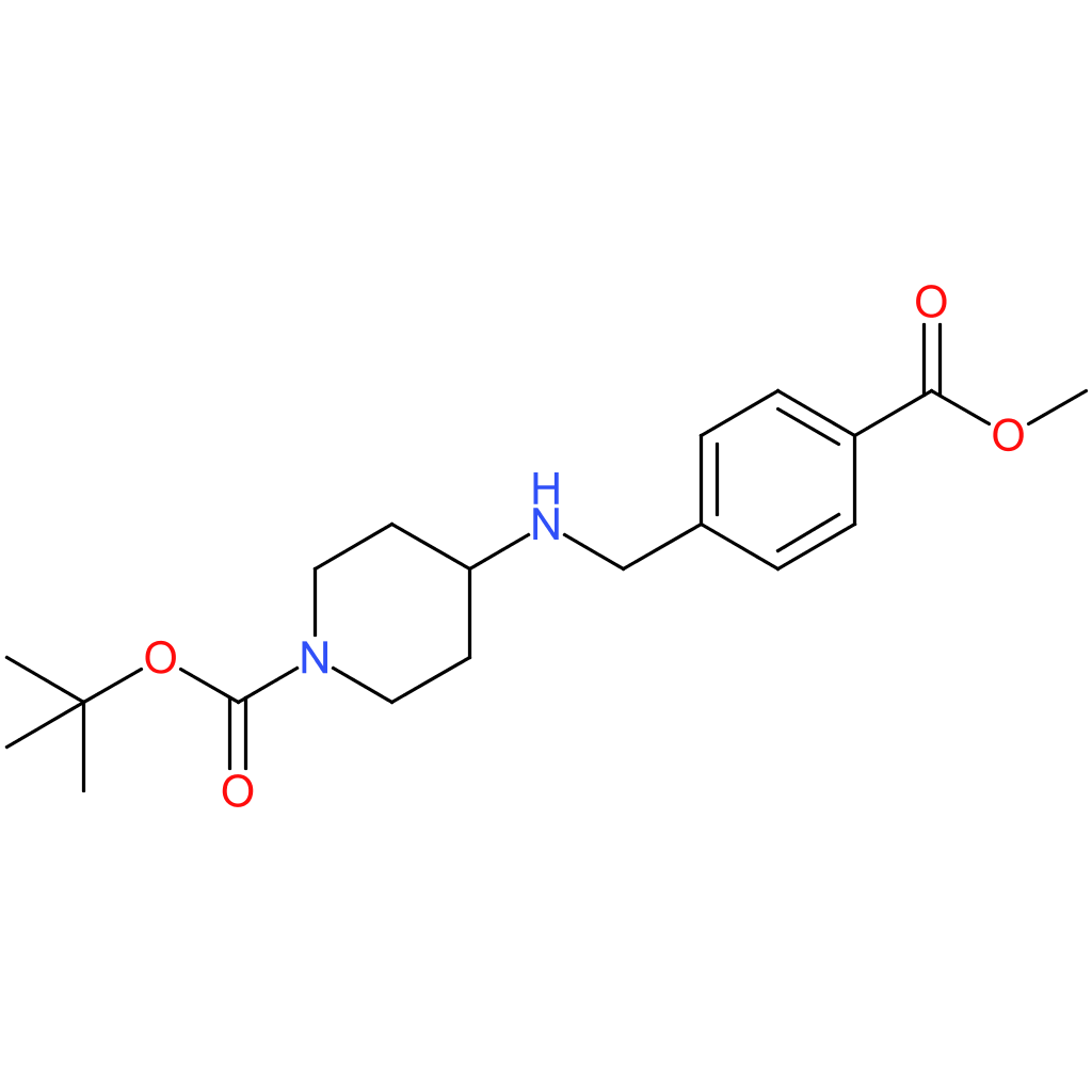tert-Butyl 4-[4-(methoxycarbonyl)benzylamino]piperidine-1-carboxylate
