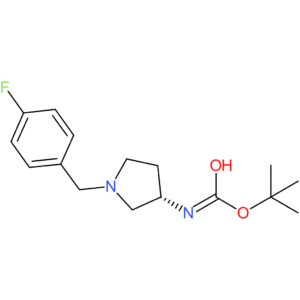 (S)-tert-Butyl 1-(4-fluorobenzyl)pyrrolidin-3-ylcarbamate