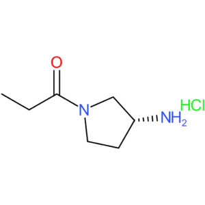 (R)-1-(3-Aminopyrrolidin-1-yl)propan-1-one hydrochloride