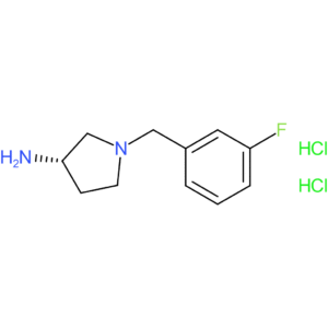 (S)-1-(3-Fluorobenzyl)pyrrolidin-3-amine dihydrochloride