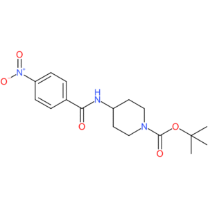tert-Butyl 4-(4-nitrobenzamido)piperidine-1-carboxylate