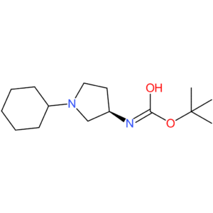 (R)-tert-Butyl 1-cyclohexylpyrrolidin-3-ylcarbamate