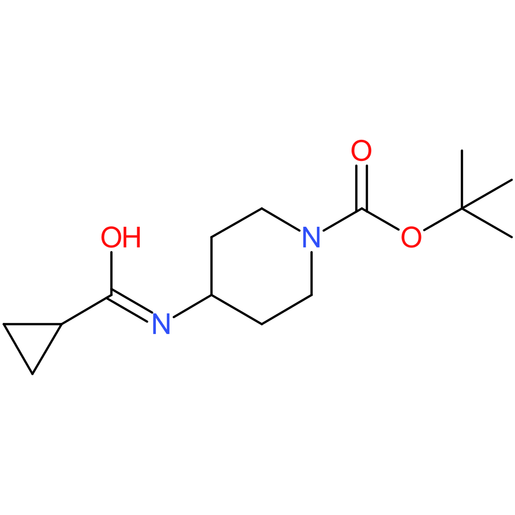 tert-Butyl 4-(cyclopropanecarbonylamino)piperidine-1-carboxylate