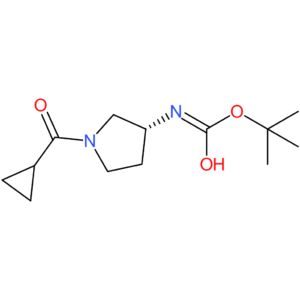 (R)-tert-Butyl 1-(cyclopropanecarbonyl)pyrrolidin-3-ylcarbamate