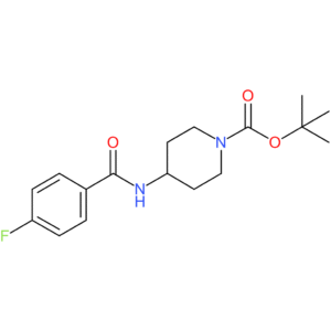 tert-Butyl 4-(4-fluorobenzamido)piperidine-1-carboxylate