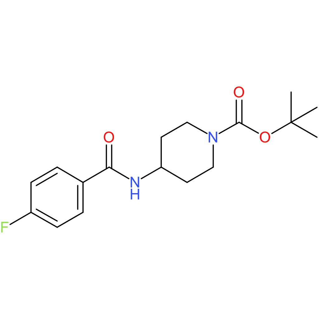 tert-Butyl 4-(4-fluorobenzamido)piperidine-1-carboxylate
