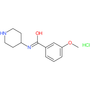3-Methoxy-N-(piperidin-4-yl)benzamide hydrochloride