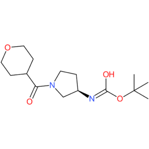 (R)-tert-Butyl 1-(tetrahydro-2H-pyran-4-carbonyl)pyrrolidin-3-ylcarbamate